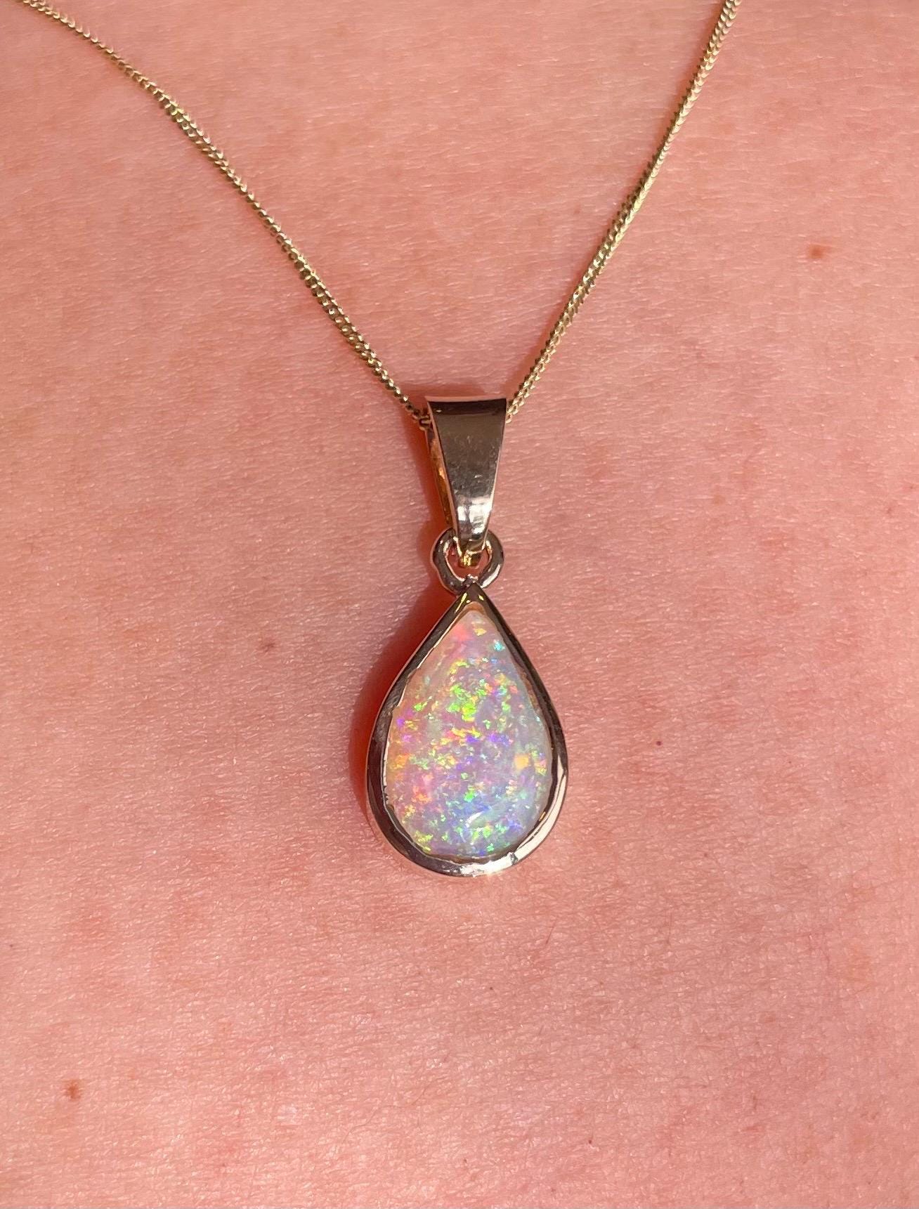 Australian Crystal Opal Pendant