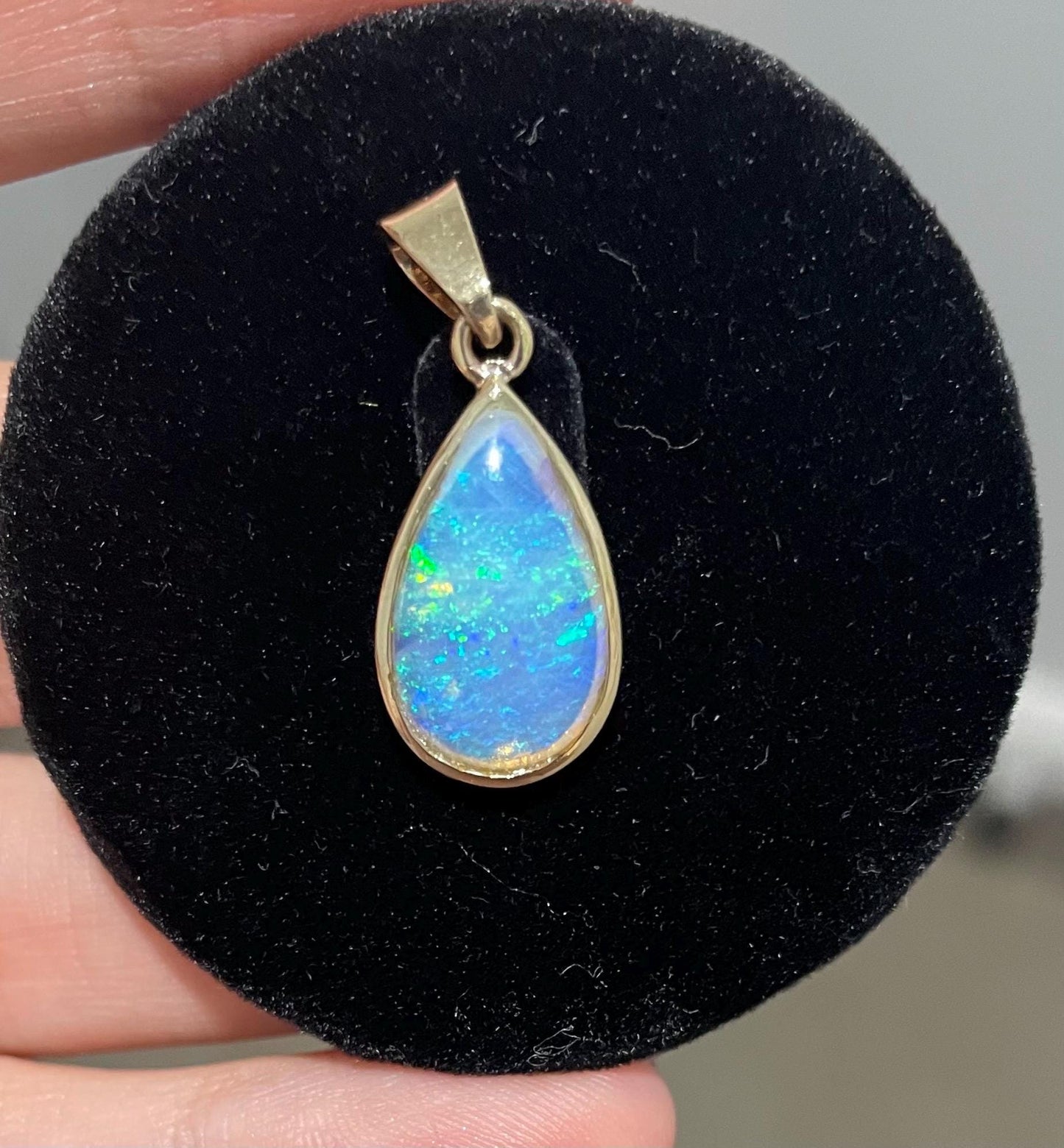 Australian Galaxy Opal Pendant
