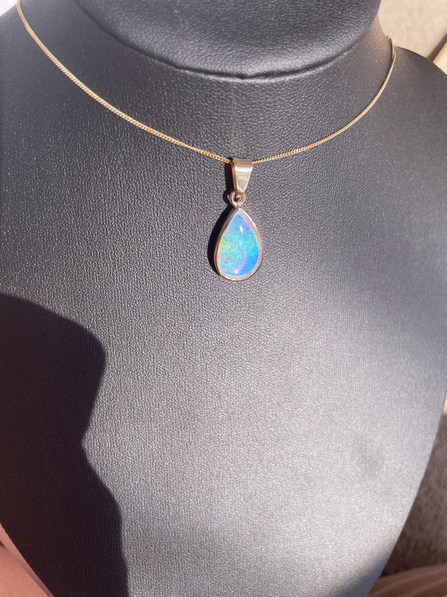 Australian Galaxy Opal Pendant