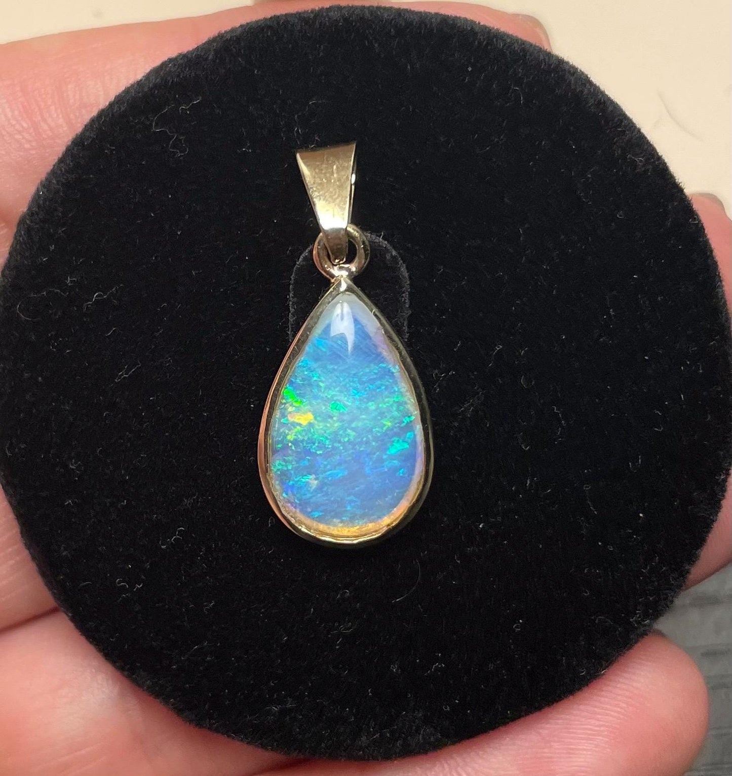 Australian Galaxy Opal Pendant