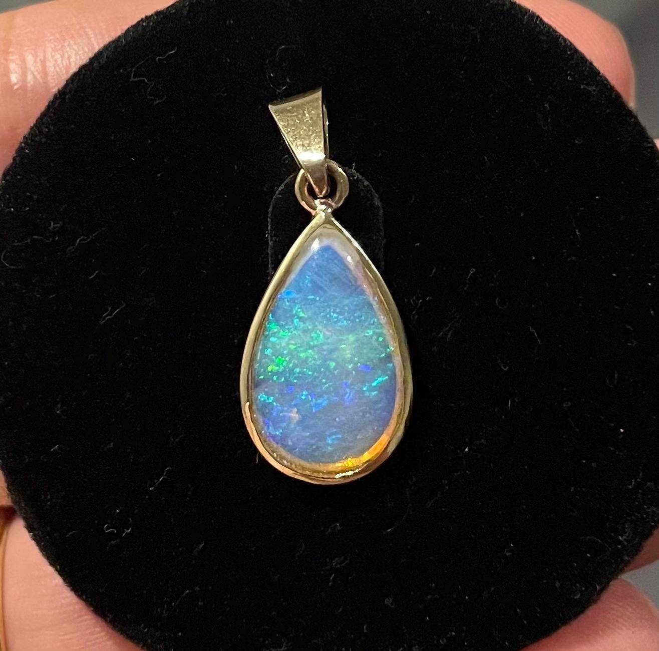 Australian Galaxy Opal Pendant