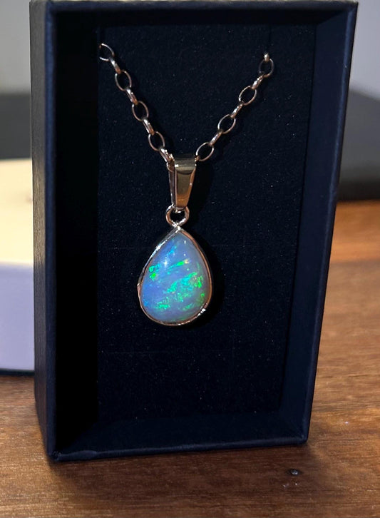 Australian Jelly Opal Pendant