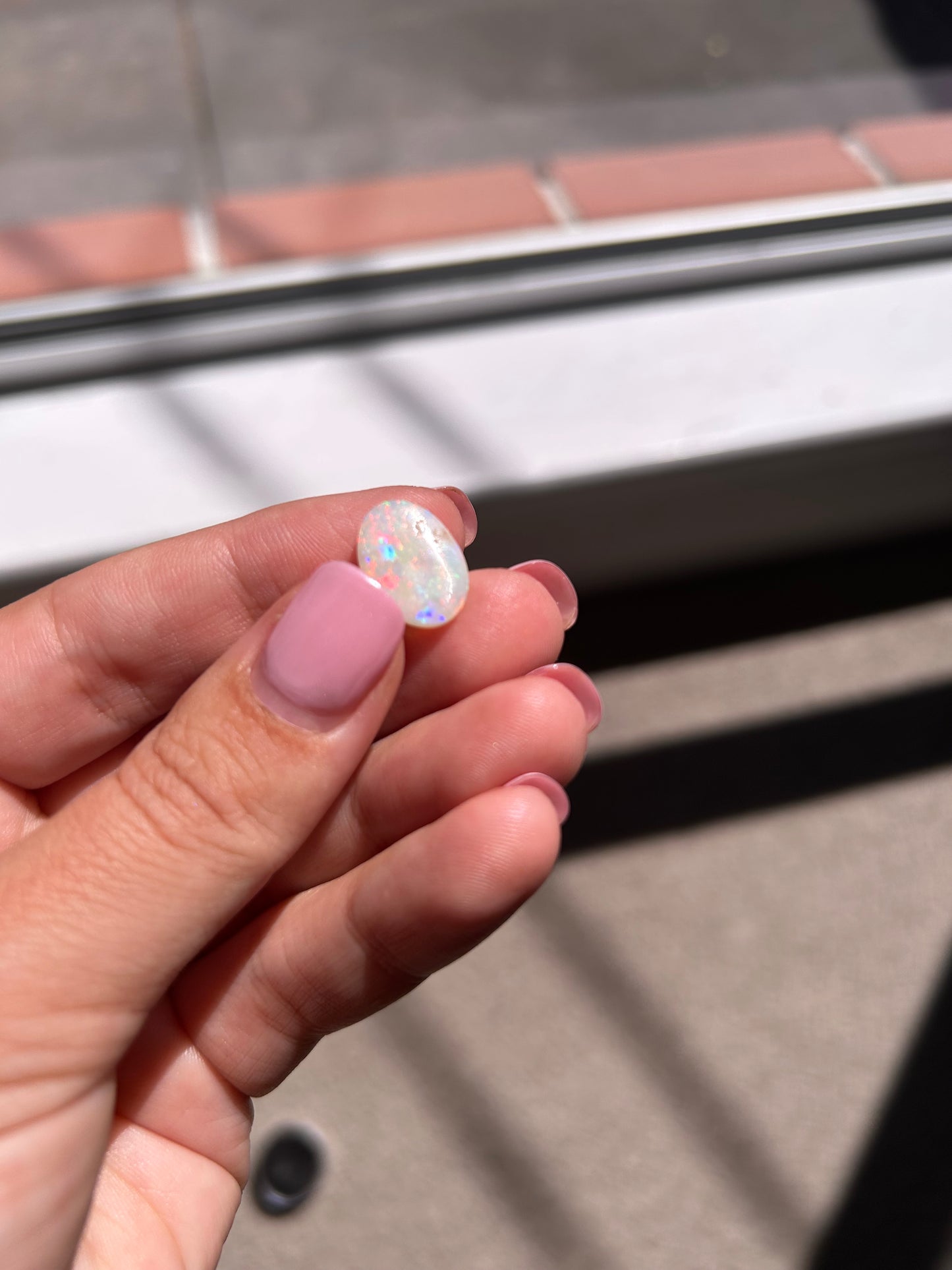 4.8ct White Crystal Opal