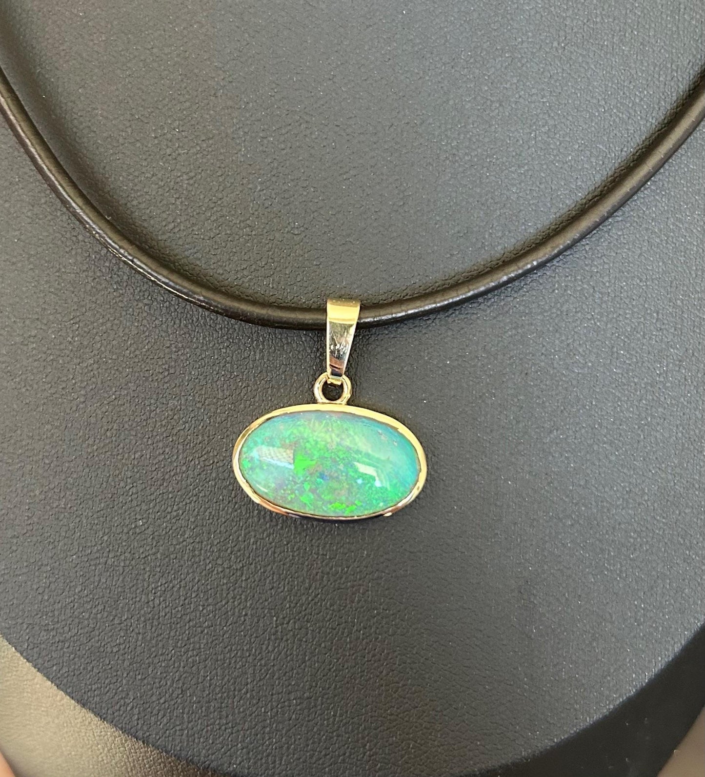 Moss - Australian Opal Pendant