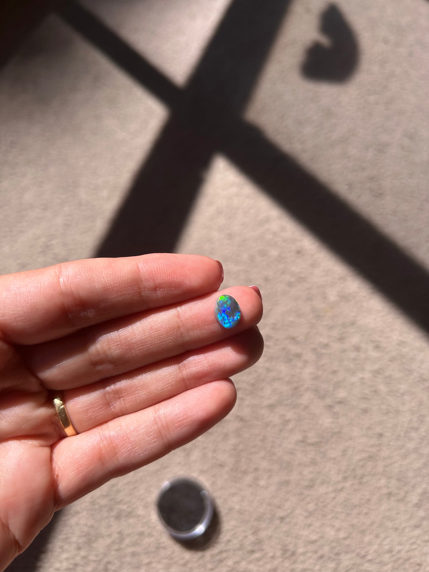 Flashy Black Opal