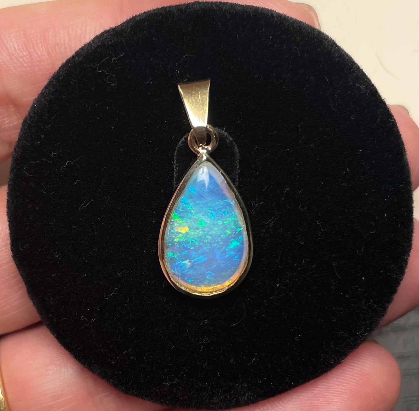 Australian Galaxy Opal Pendant