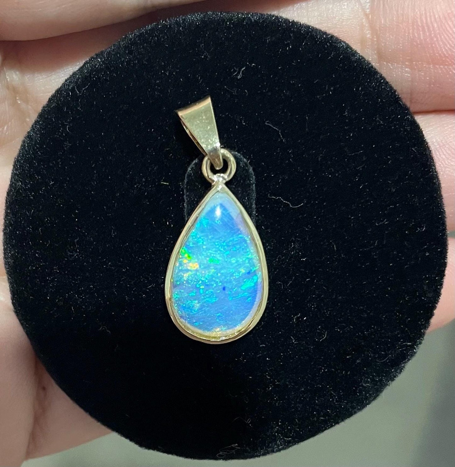 Australian Galaxy Opal Pendant